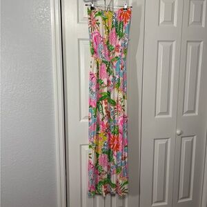 Lilly Pulitzer for Target Floral Maxi Dress - Pink, Green, Blue